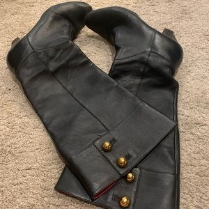 Kate Spade Leather Knee high Boots Size: 9.5